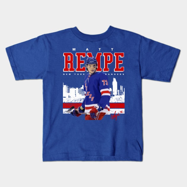 Matt Rempe Kids T-Shirt by Juantamad